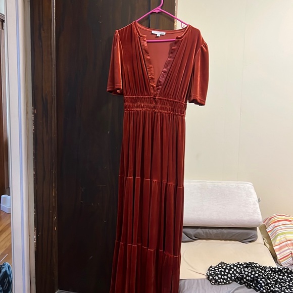 Artemis velvet dress - Picture 2 of 5
